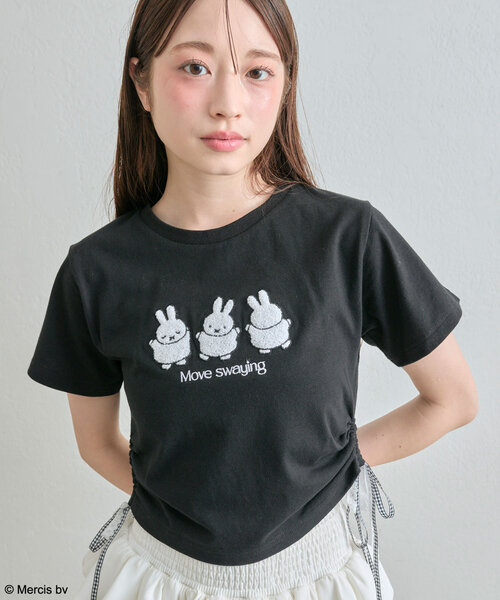 ミッフィースタイル限定 トレーナー 長袖 70th ファースト サガラ刺繍 ミッフィースタイル限定 トレーナー 長袖 70th ファースト
