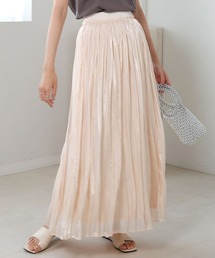 Bab（バブ）の「【S・Mサイズ展開】シアーキラキラプリーツスカート（スカート）」