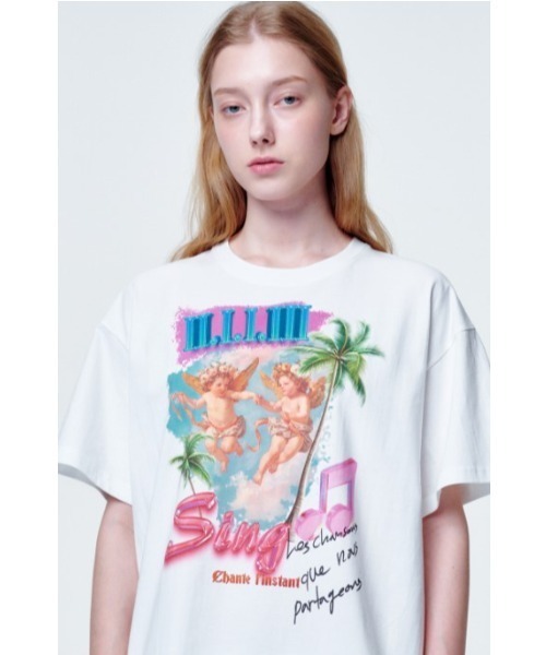 関税込★VIP価格【Palm Angels】スキークラブ コットンTシャツ ARC'TERYX アークテリクス Tシャツ クラッグ SL コットン