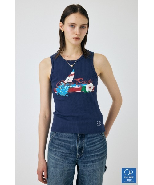 OP GRAPHIC タンクトップ（タンクトップ）｜MOUSSY（マウジー