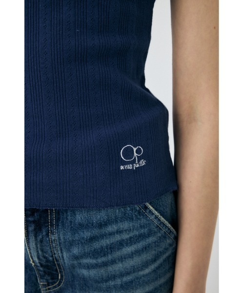 MOUSSY（マウジー）の「OP GRAPHIC タンクトップ（タンクトップ・レディース・ホワイト/ネイビー・FREE）」の17枚目の写真