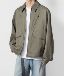 VEIN  | コットンモールスキン ミリタリージャケット / COTTON MOLESKIN MILITARY JACKET(ミリタリージャケット)