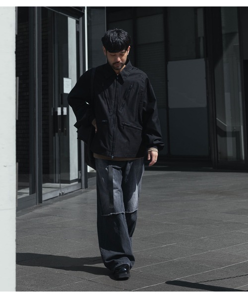 モールスキン ブラックモールスキン ミリタリージャケット モーターサイクル モールスキン ブラックモールスキン ミリタリージャケット モーター