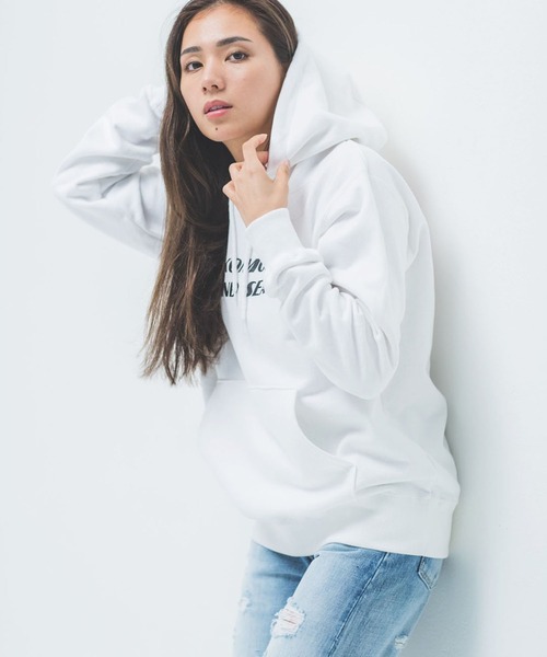 WIND AND SEA(ウィンダンシー)の「【mikomori × WINDANDSEA】 HOODED PARKA(C0310)(パーカー・レディース・ホワイト/ピンク・SMALL/MEDIUM/LARGE)」の11枚目の写真
