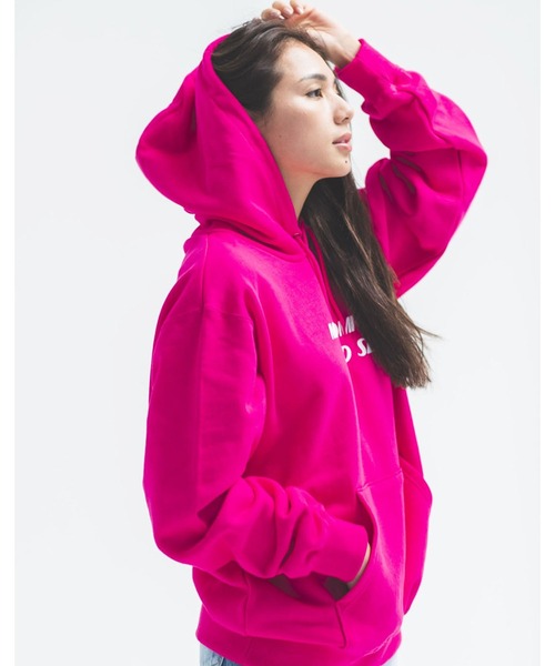 WIND AND SEA(ウィンダンシー)の「【mikomori × WINDANDSEA】 HOODED PARKA(C0310)(パーカー・レディース・ホワイト/ピンク・SMALL/MEDIUM/LARGE)」の9枚目の写真