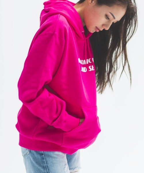 WIND AND SEA(ウィンダンシー)の「【mikomori × WINDANDSEA】 HOODED PARKA(C0310)(パーカー・レディース・ホワイト/ピンク・SMALL/MEDIUM/LARGE)」の21枚目の写真