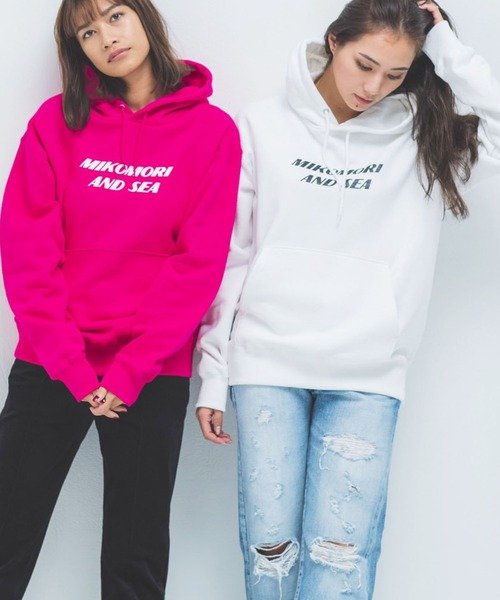WIND AND SEA(ウィンダンシー)の「【mikomori × WINDANDSEA】 HOODED PARKA(C0310)(パーカー・レディース・ホワイト/ピンク・SMALL/MEDIUM/LARGE)」の17枚目の写真