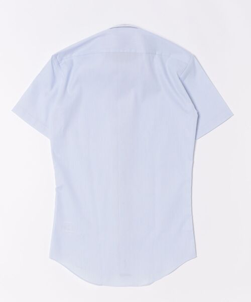 TOKYO SHIRTS(トウキョウシャツ)の「【超形態安定】 形態安定ノンアイロン ボタンダウン 半袖ビジネスワイシャツ(ビジネスシャツ・メンズ・ブルー・首回り41cm/首回り42cm/首回り37cm/首回り39cm/首回り43cm)」の7枚目の写真