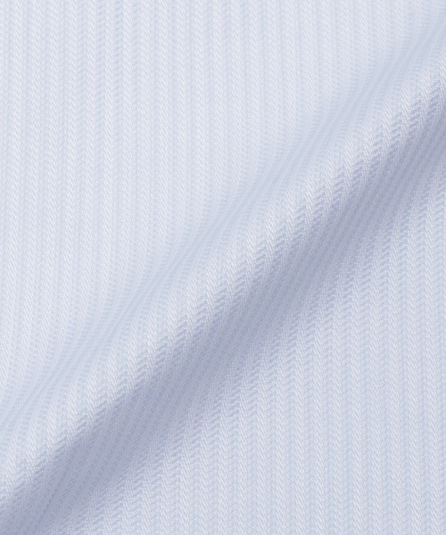 TOKYO SHIRTS(トウキョウシャツ)の「【超形態安定】 形態安定ノンアイロン ボタンダウン 半袖ビジネスワイシャツ(ビジネスシャツ・メンズ・ブルー・首回り41cm/首回り42cm/首回り37cm/首回り39cm/首回り43cm)」の5枚目の写真