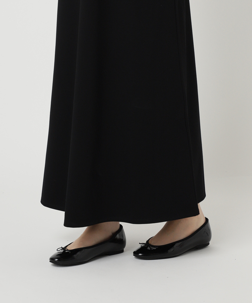 U by SPICK&SPAN（ユーバイスピックアンドスパン）の「《WEB限定》カットフレアスカート（スカート・レディース・ブラウン/ブラック・36/38）」の22枚目の写真