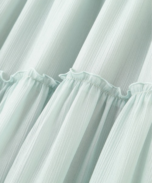JILL by JILL STUART（ジルバイジルスチュアート）の「◇ボリュームティアードワンピース（ワンピース・レディース・ホワイト/グリーン/ブラック系その他/グレー・FREE）」の21枚目の写真