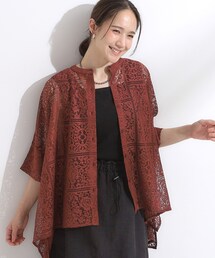 Cutie Blonde | 大人レトロスタイルに レースポンチョシャツ(シャツ/ブラウス)