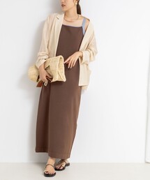 NOLLEY’S Sophi | 《手洗い可能》配色ニットロングキャミワンピース(ワンピース)