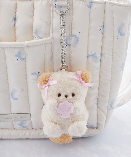 Maison de FLEUR メゾンドフルール　バッグチャーム ぬいぐるみ アザラシぬいぐるみチャーム / Maison de FLEUR | ファッション