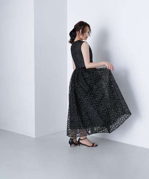 シアーエンブロイダリーワンピース NATURAL BEAUTY BASIC NATURAL BEAUTY BASIC（ナチュラルビューティーベーシック）の