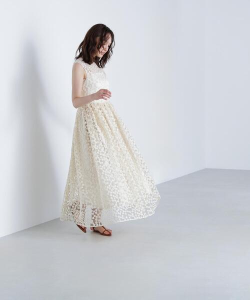 NATURAL BEAUTY BASIC(ナチュラルビューティーベーシック)の「◇【BLANC】シアーエンブロイダリーワンピース(ワンピース・レディース・ホワイト系その他/ブラック系その他・P/S/MEDIUM)」の15枚目の写真