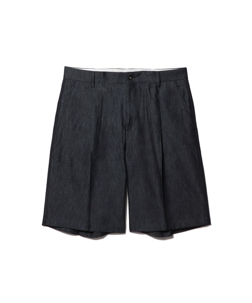 COLUMN(コラム)の「COLUMN / シルクデニム ショーツ<THE COLUMN>(その他パンツ・メンズ・ネイビー・MEDIUM/LARGE)」の1枚目の写真