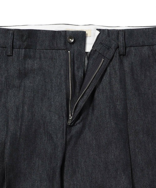 COLUMN(コラム)の「COLUMN / シルクデニム ショーツ<THE COLUMN>(その他パンツ・メンズ・ネイビー・MEDIUM/LARGE)」の3枚目の写真