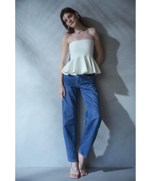 Estella.K(エステラケー)の「Raisa Knit Top ベアニットペプラムニットTOP(その他トップス・レディース・ホワイト/ブラック/レッド/ピンク/イエロー・FREE)」の11枚目の写真