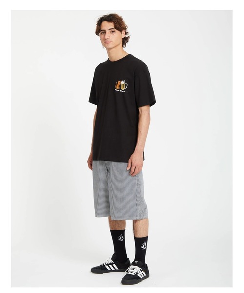 【Volcom】 Star Shields バックプリント T シャツ ボルコム VOLCOM STAR SHIELDS SST メンズ Tシャツ 半袖