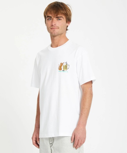 セール】【VOLCOM/ボルコム】Curious Cat T-shirt/バック