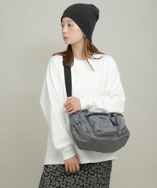 セール】グログラン2ポケットショルダーバッグ（ショルダーバッグ