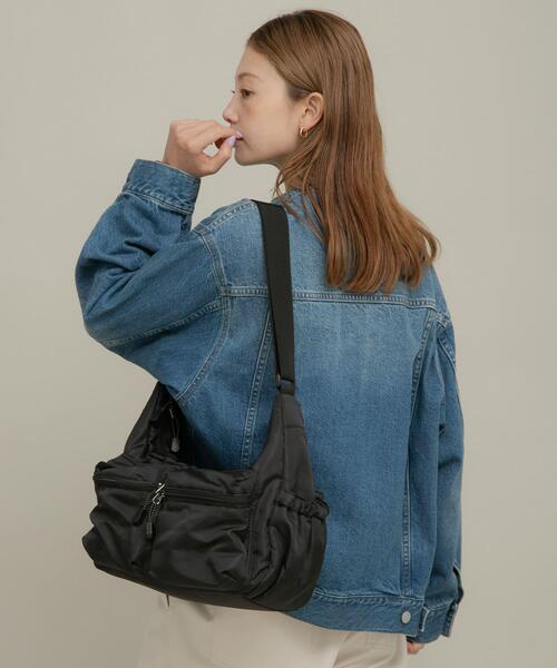 セール】グログラン2ポケットショルダーバッグ（ショルダーバッグ