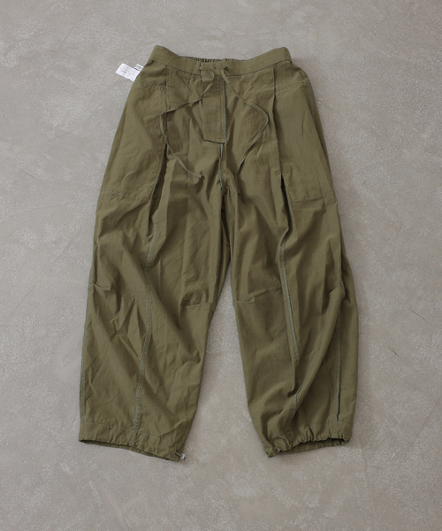 standard journal 南　ミリタリーパンツ　Mサイズ　カーキ セール】Nylon Belted ミリタリーパンツ（カーゴパンツ