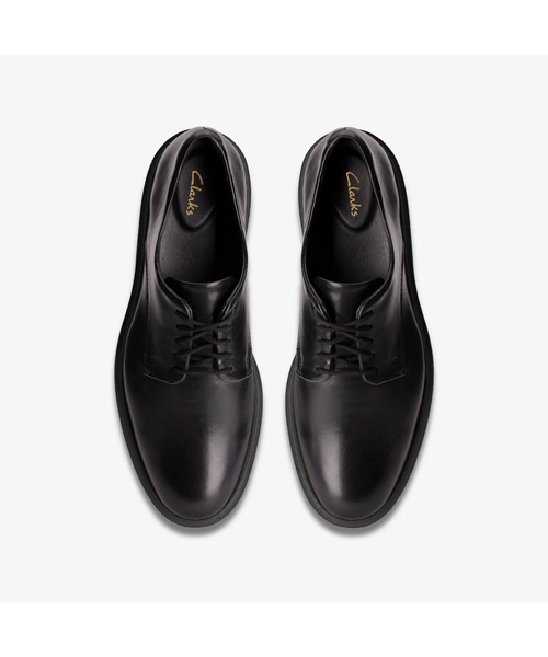 Clarks ブラック 革靴　ドレスシューズ 7 1/2 Clarks クラークス ワラビー レザーシューズ 7 ブラック Wallabees