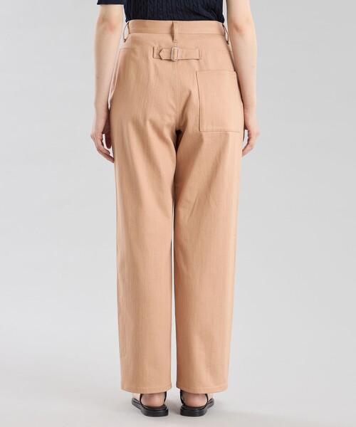 MACKINTOSH PHILOSOPHY（ﾏｯｷﾝﾄｯｼｭ ﾌｨﾛｿﾌｨｰ）の「GREY LABEL シンチバックワイドデニム（デニムパンツ・レディース・ブルー/ダークネイビー/オレンジ・1/2/5/6）」の10枚目の写真