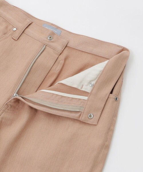 MACKINTOSH PHILOSOPHY（ﾏｯｷﾝﾄｯｼｭ ﾌｨﾛｿﾌｨｰ）の「GREY LABEL シンチバックワイドデニム（デニムパンツ・レディース・ブルー/ダークネイビー/オレンジ・1/2/5/6）」の12枚目の写真