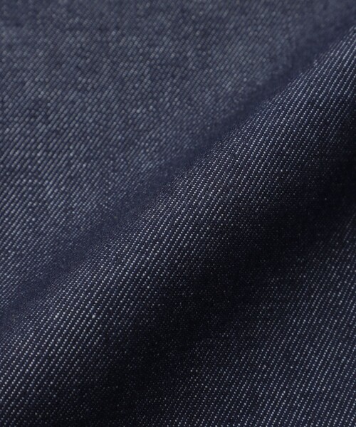 MACKINTOSH PHILOSOPHY（ﾏｯｷﾝﾄｯｼｭ ﾌｨﾛｿﾌｨｰ）の「GREY LABEL シンチバックワイドデニム（デニムパンツ・レディース・ブルー/ダークネイビー/オレンジ・1/2/5/6）」の14枚目の写真