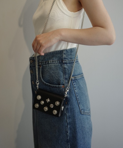 TOGA TOO（トーガトゥ）の「Print Drawstring Bag（ショルダーバッグ
