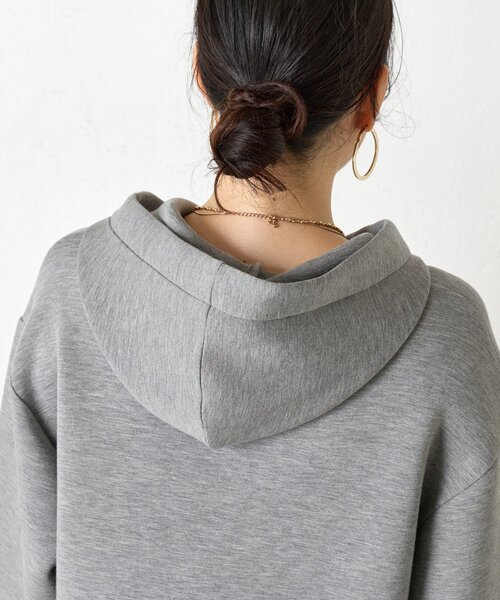 Jena espace merveilleux(ジェナ エスパスメルヴェイユ)の「【新色登場!】フリル切替パーカー(パーカー・レディース・グレー/ネイビー/アイボリー・FREE)」の20枚目の写真