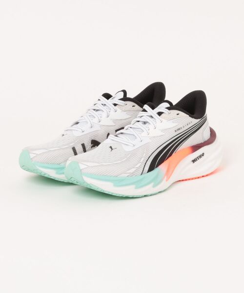 PUMA(プーマ)の「PUMA プーマ ウィメンズ PUMA x HYROX ヴェロシティ ニトロ 4 ランニングシュー(スニーカー・レディース・ホワイト系その他・24.5cm/25.0cm/24.0cm/23.0cm/23.5cm/25.5cm/22.5cm)」の7枚目の写真