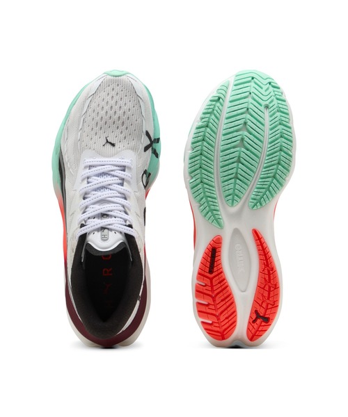 PUMA(プーマ)の「PUMA プーマ ウィメンズ PUMA x HYROX ヴェロシティ ニトロ 4 ランニングシュー(スニーカー・レディース・ホワイト系その他・24.5cm/25.0cm/24.0cm/23.0cm/23.5cm/25.5cm/22.5cm)」の2枚目の写真