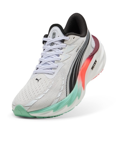 PUMA(プーマ)の「PUMA プーマ ウィメンズ PUMA x HYROX ヴェロシティ ニトロ 4 ランニングシュー(スニーカー・レディース・ホワイト系その他・24.5cm/25.0cm/24.0cm/23.0cm/23.5cm/25.5cm/22.5cm)」の4枚目の写真