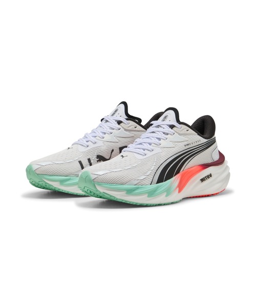 PUMA(プーマ)の「PUMA プーマ ウィメンズ PUMA x HYROX ヴェロシティ ニトロ 4 ランニングシュー(スニーカー・レディース・ホワイト系その他・24.5cm/25.0cm/24.0cm/23.0cm/23.5cm/25.5cm/22.5cm)」の6枚目の写真