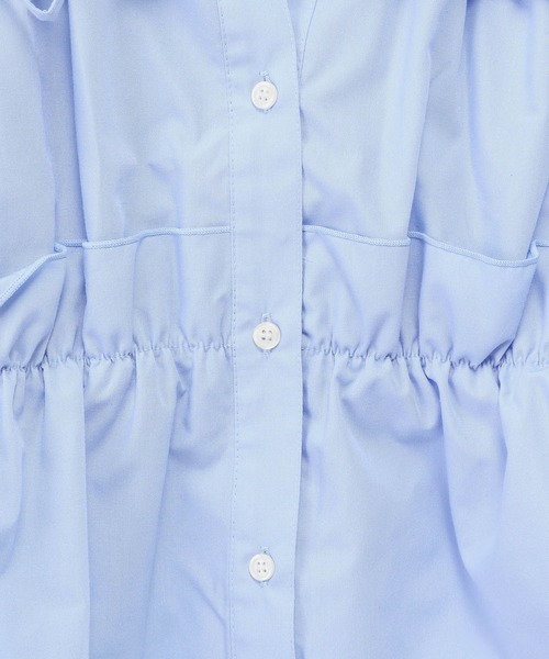 3.3 Field Trip （3.3フィールドトリップ）の「3.3 Field Trip／ノースリーブフリルブラウス（シャツ/ブラウス・レディース・その他1/サックスブルー/オフホワイト・FREE）」の11枚目の写真