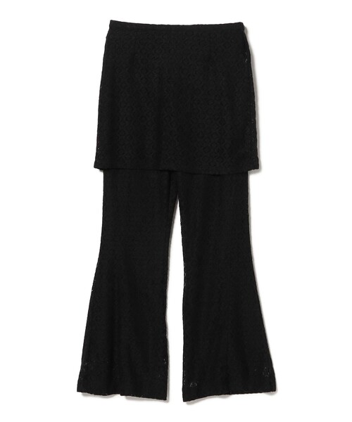 Ray BEAMS（レイビームス）の「レース スカート セット フレア パンツ（その他パンツ・レディース・ブラック/ホワイト・ONE SIZE）」の20枚目の写真