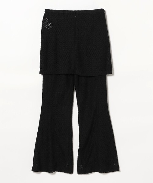Ray BEAMS（レイビームス）の「レース スカート セット フレア パンツ（その他パンツ・レディース・ブラック/ホワイト・ONE SIZE）」の22枚目の写真