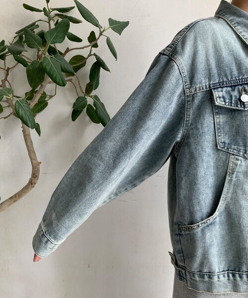 ジャケット・アウター DOU DOU フェイクファーリバーシブル