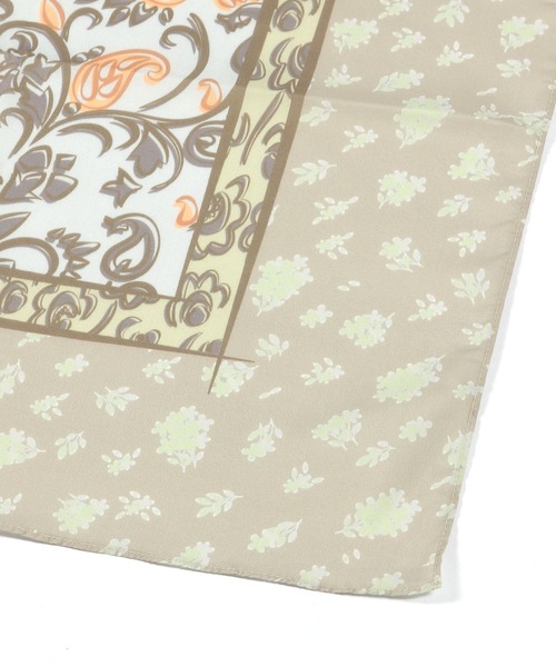 studio CLIP(スタディオクリップ)の「大判パネル柄スカーフ(ストール/ショール・レディース・ネイビー/ベージュ・FREE)」の15枚目の写真