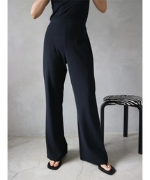TRUNC | Smooth Rib Semi Flared Pants(その他パンツ)