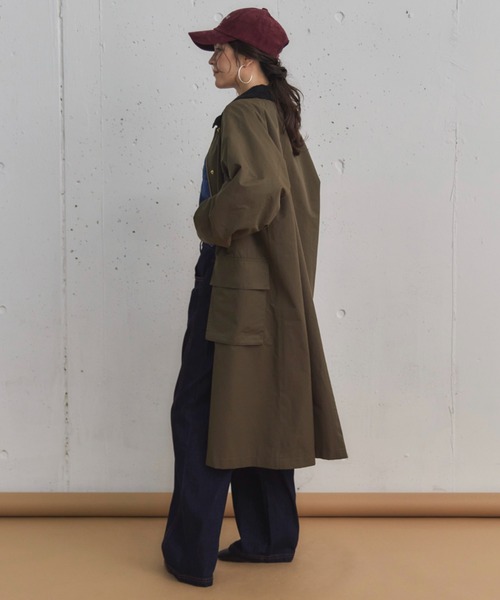 Doux archives（ドゥアルシーヴ）の「ハンティングコート（その他アウター・レディース・ベージュ/カーキ・38）」の7枚目の写真