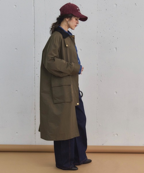 Doux archives（ドゥアルシーヴ）の「ハンティングコート（その他アウター・レディース・ベージュ/カーキ・38）」の10枚目の写真
