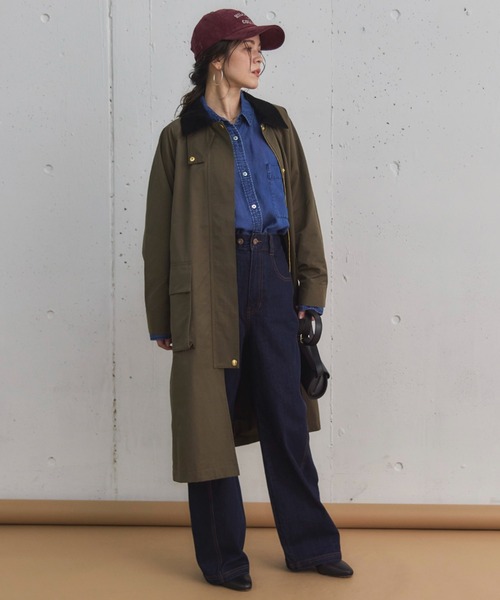 Doux archives（ドゥアルシーヴ）の「ハンティングコート（その他アウター・レディース・ベージュ/カーキ・38）」の11枚目の写真