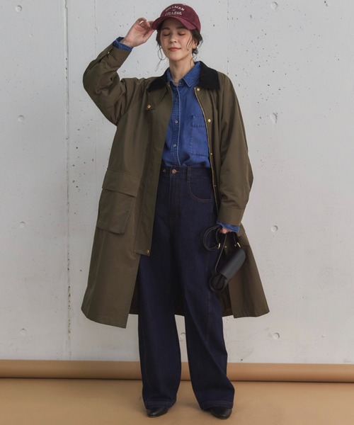 Doux archives（ドゥアルシーヴ）の「ハンティングコート（その他アウター・レディース・ベージュ/カーキ・38）」の5枚目の写真