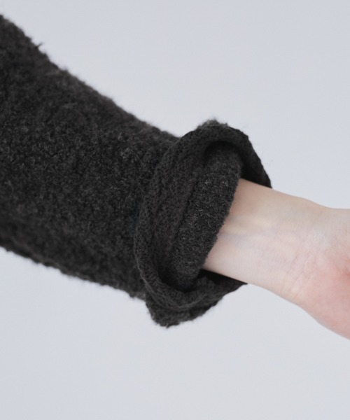 ROPE' PICNIC（ロペピクニック）の「ループ編みニットカーディガン（カーディガン/ボレロ・レディース・チャコールグレー/キナリ/ネイビー・FREE）」の15枚目の写真