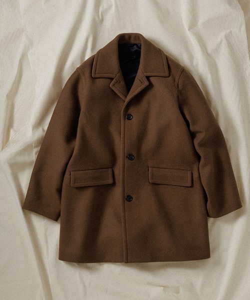 ジャケット・アウター TELOPLAN timon short coat WILD LIFE TAILOR】MELTON SHORT COAT（その他アウター）｜WILD LIFE